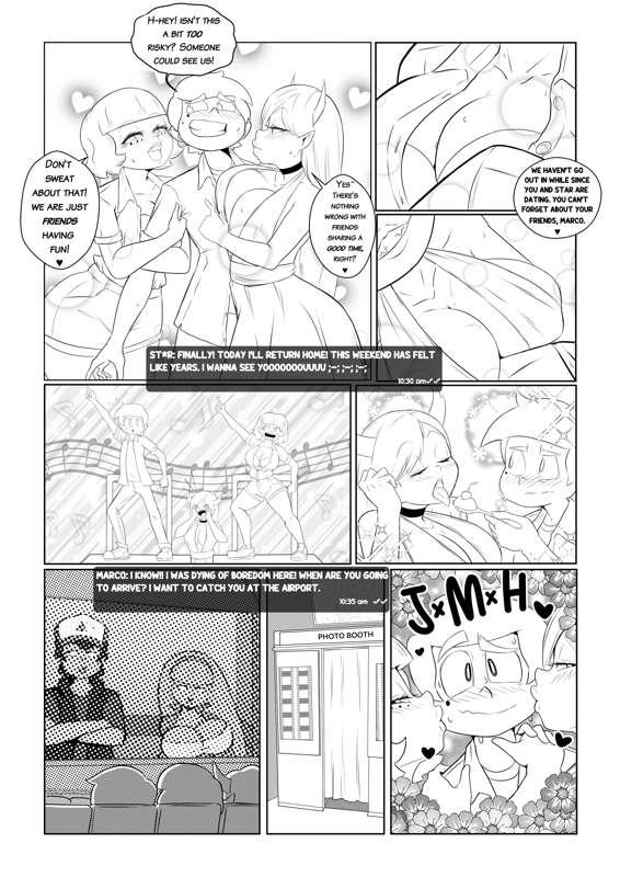 Cheat Weekend: Sunday Page 2 (Black and White)