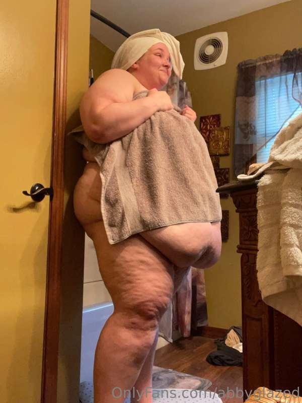 No towel even fits anymore🫣🤤