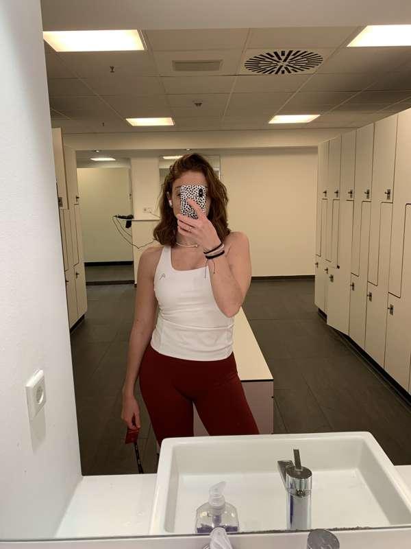 Gym selfie