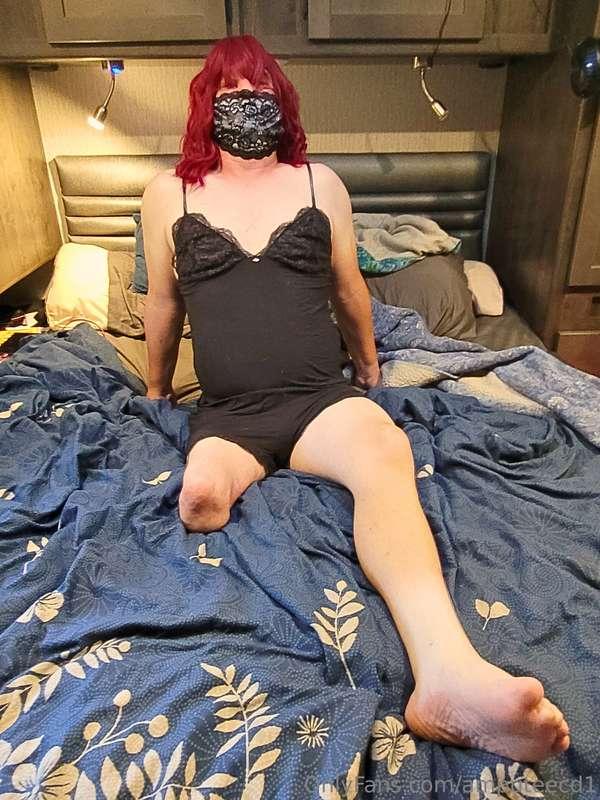 Comfy, sexy sleepwear is my favorite to show off.
