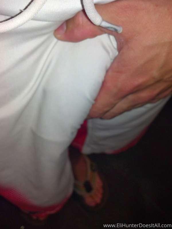 So maybe my dick is a little more noticeable then I thought ..