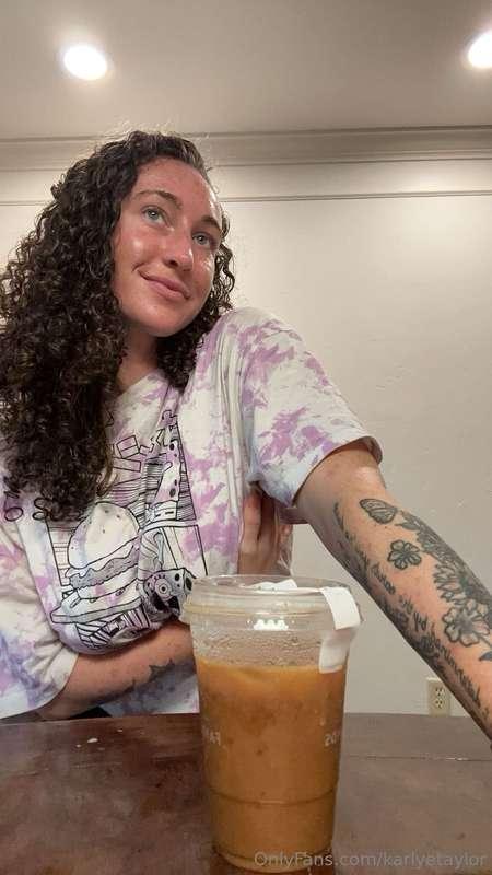A girl and her coffee ❤️   (Guess my order and I'll send you..