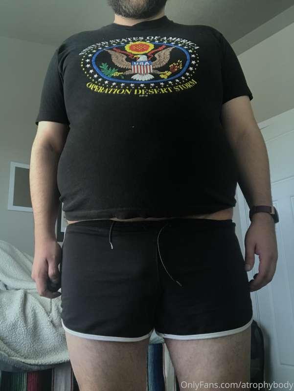I don’t think this shirt fits anymore. At all lol.