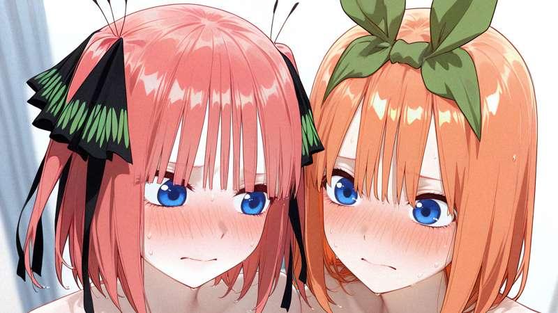 nakano nino & nakano yotsuba