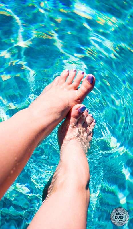 Splish splash 👣💦