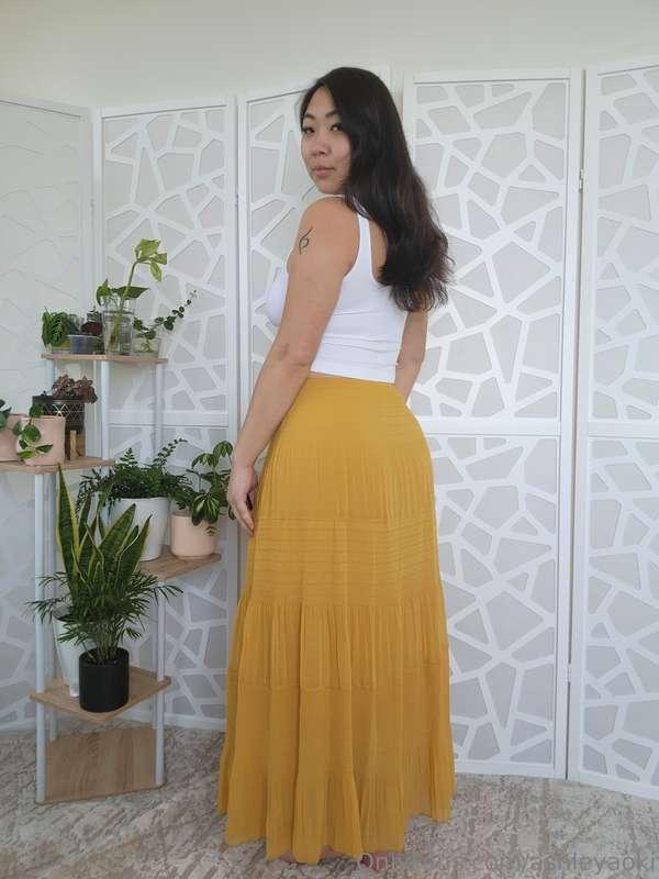 Just because my skirt is long doesn't mean I won't still sho..