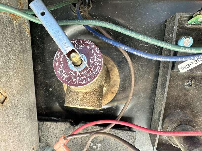 Water heater giving me issues… 