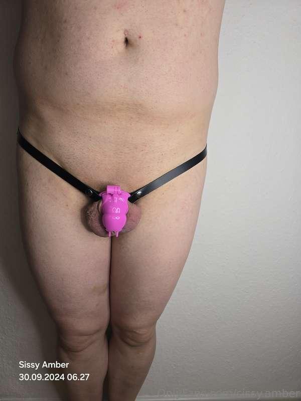 I just bought a new chastity cage. I have tested it tonight ..