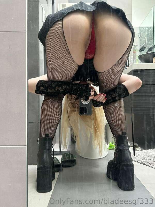 my paid subs saw the panties come off ;)