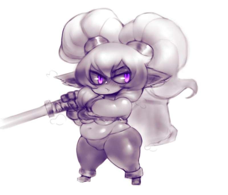 Poppy sketch.