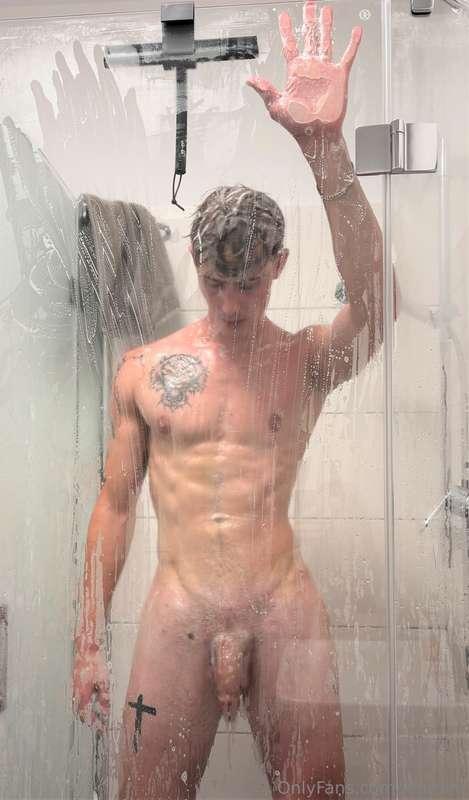 Nothing to hide, just letting the water—and your imagination..