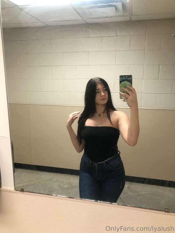 Bathroom selfie