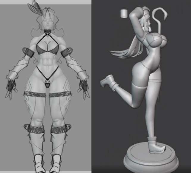 WIPs for the STL of the month :)