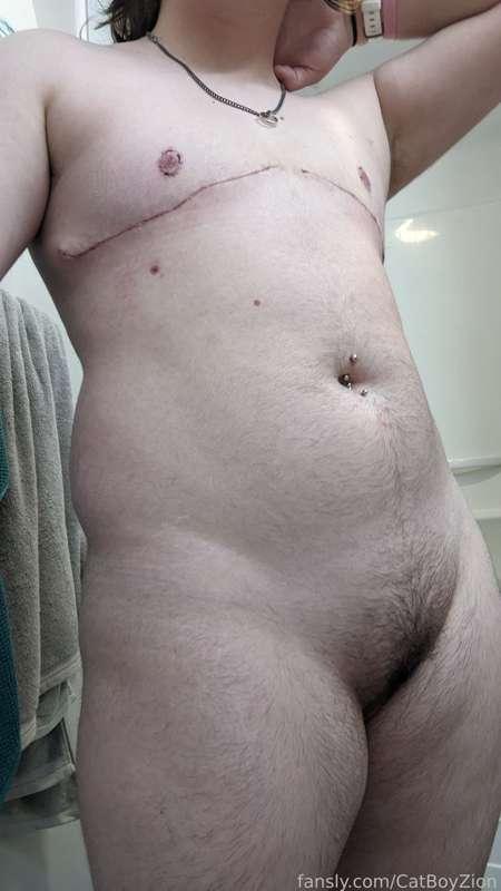 Before and after I shaved ❤️ 