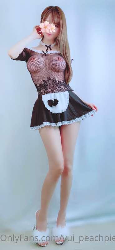 Hi guys❤️This one is also from the maid Cosplay video shoot😘..