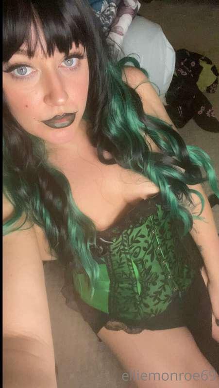 Green with envy 😈💚