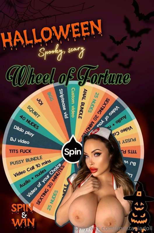 HALLOWEEN WHEEL OF FORTUNE 👻🎃Are you ready to place your bet..