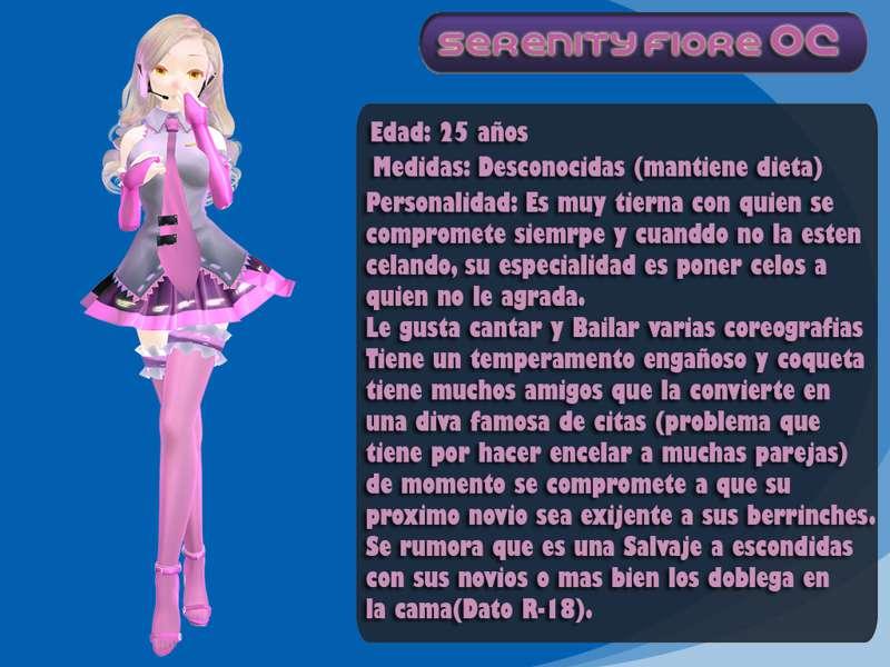 MMD Serenity Fiore OC