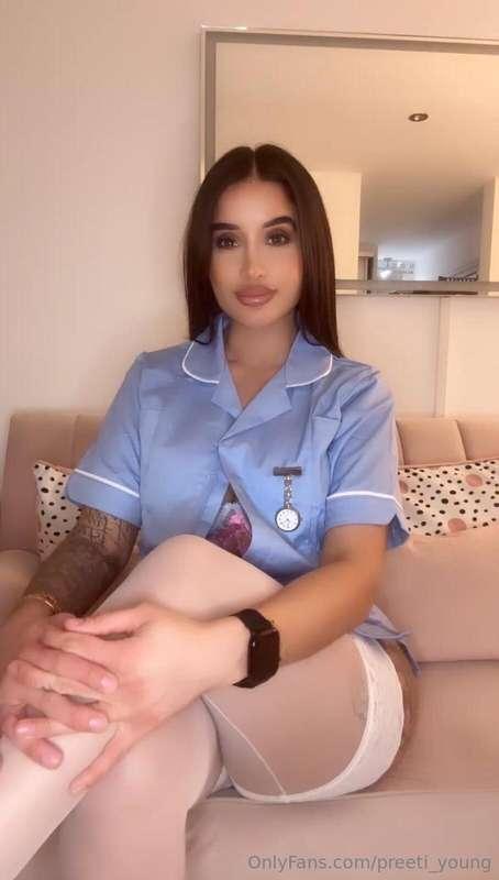 Naughty Nurse Preeti will see you now ! 