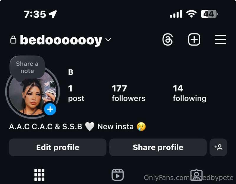 Add her new account 