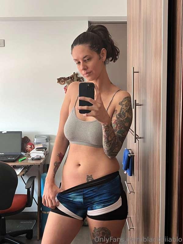 Foto después de entrenar porque si no, no cuenta 😋💙