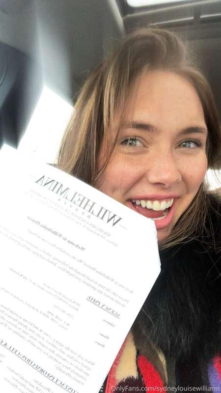 when I signed my first modeling contract. I was ecstatic thi..