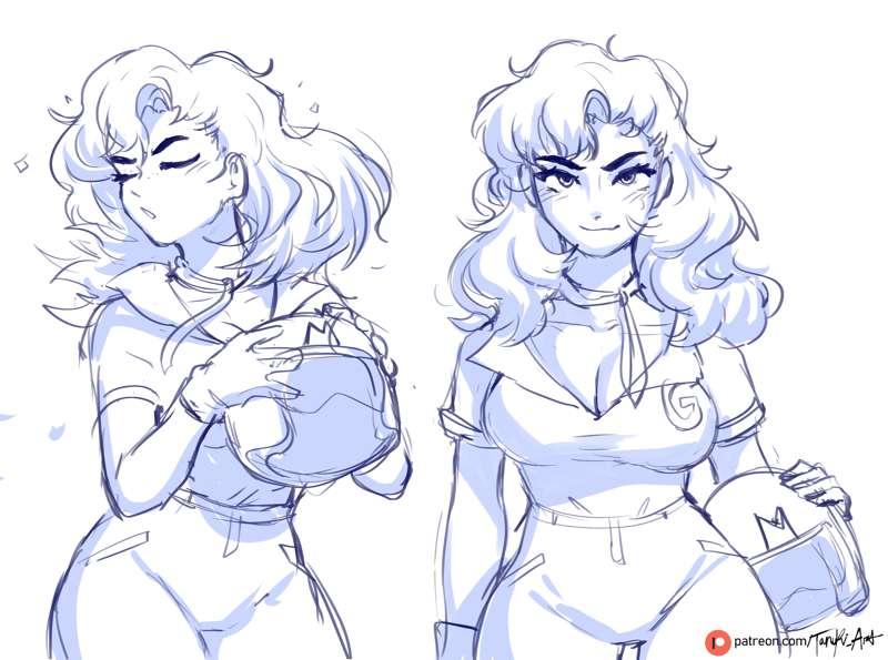 rule63 Speed Racer (Sketch)