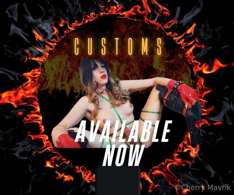 💥 CUSTOMS AND VIDEO CALLS 💥message me NOW and get yours