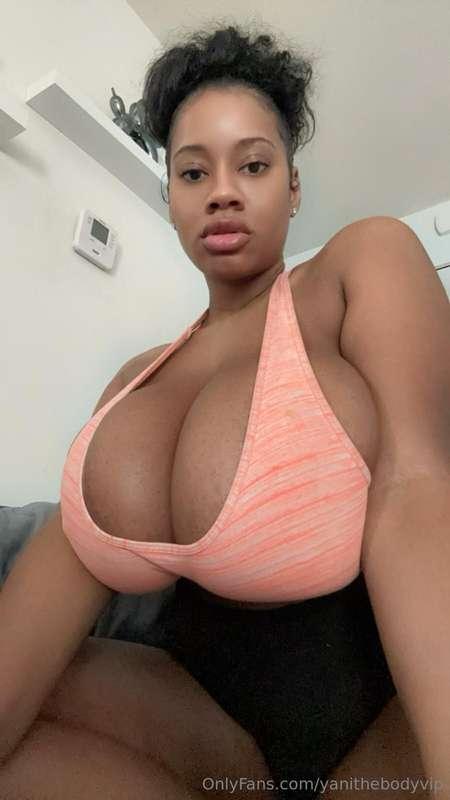My titties have NEVER looked bigger than they do today, so I..