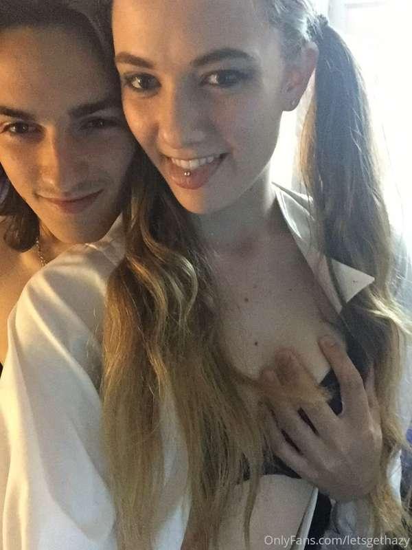 go subscribe to @letsgethazyxxx for naughty clips of us fuck..