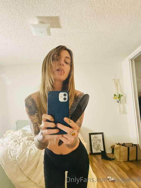 Licked it clean… want a taste? 💦