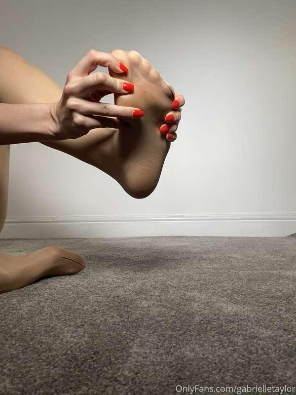 Would you spread my toes?