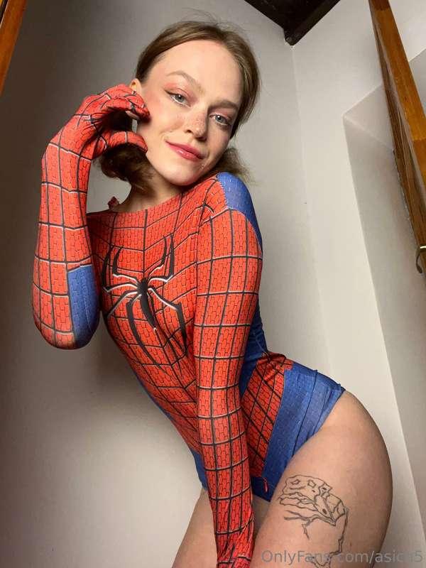 I made a Spider-Woman make up video in this costume. It took..