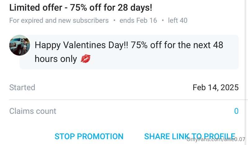My vip hasn’t been this cheap in months👀 HAPPY VALENTINES DA..