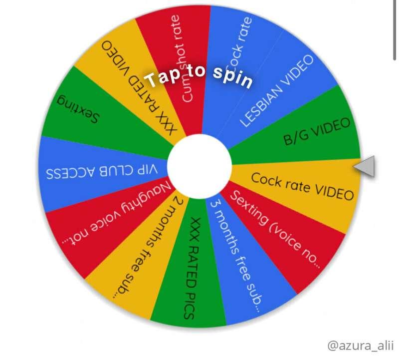 I’ve added some more stuff to my wheel! I’m online RIGHT NOW..