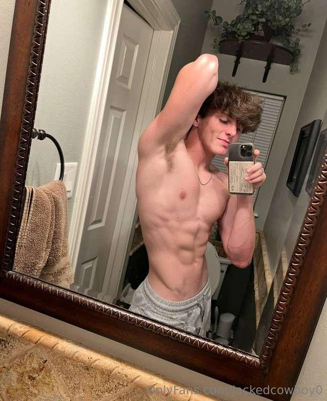 Check out my sexy friend @naughty.cowboy 😋 it’s free now 👅