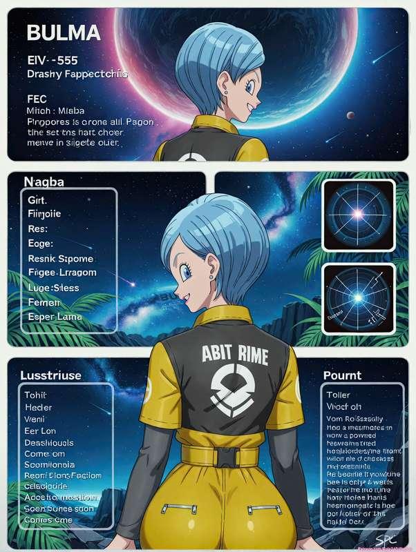 [Character Commission] Bulma of Dragon Ball Super Super Hero [Gen 2.5]