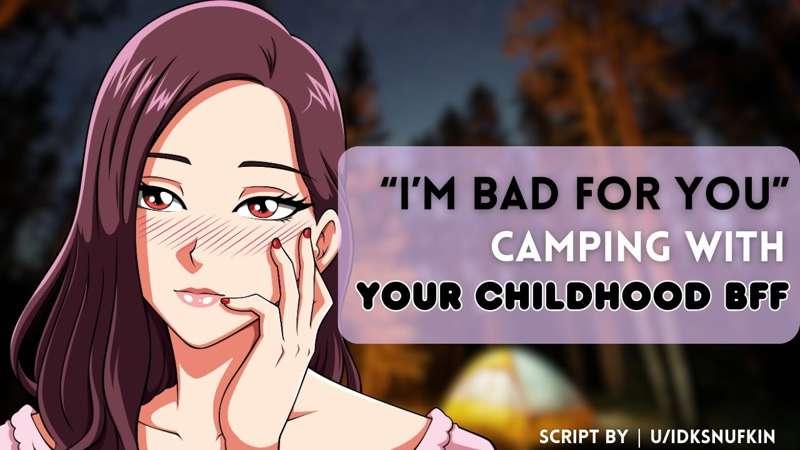 ASMR Roleplay | "I'm Bad For You" Camping With Your Ex Childhood Friend [F4M] [Tsundere] [Apologizing] [Comfort] [Confession]