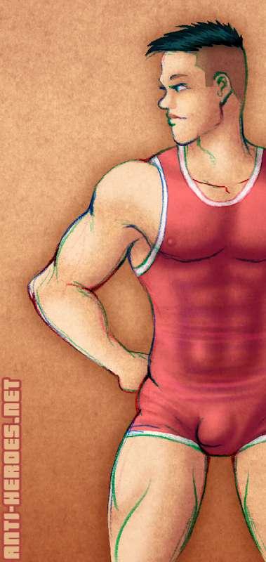 Jessie Lee in Singlet