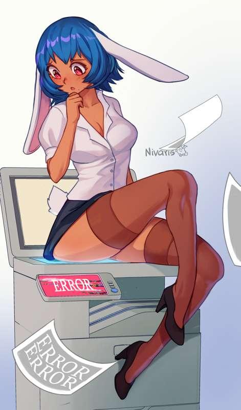 What happened to the photocopier?!