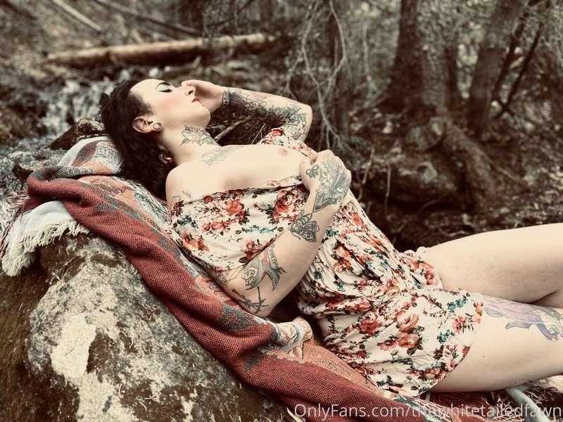 Stills of a forest nymph with nothing to do but please herse..