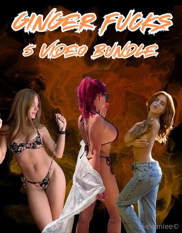 🔥🔥 GINGER BUNDLE! 🔥🔥 Red hair. Tight bodies. Filthy mouths.E..