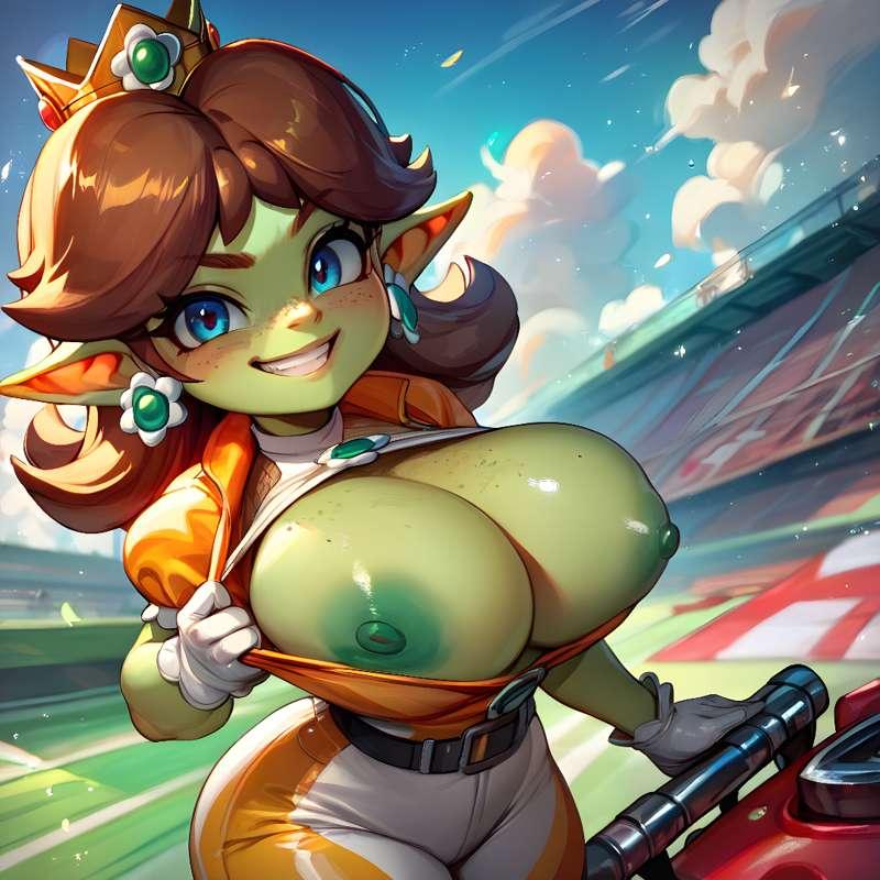 Goblin Princess Daisy NSFW
