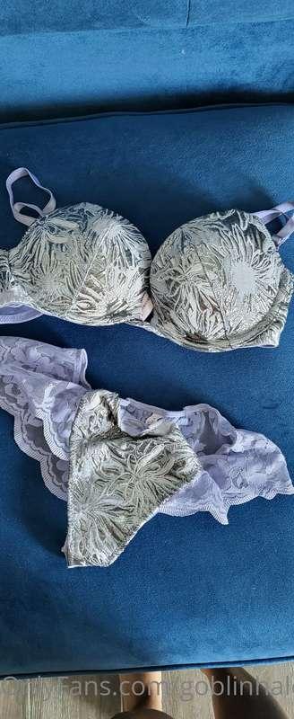 Lilac & silver lingerie pictures only