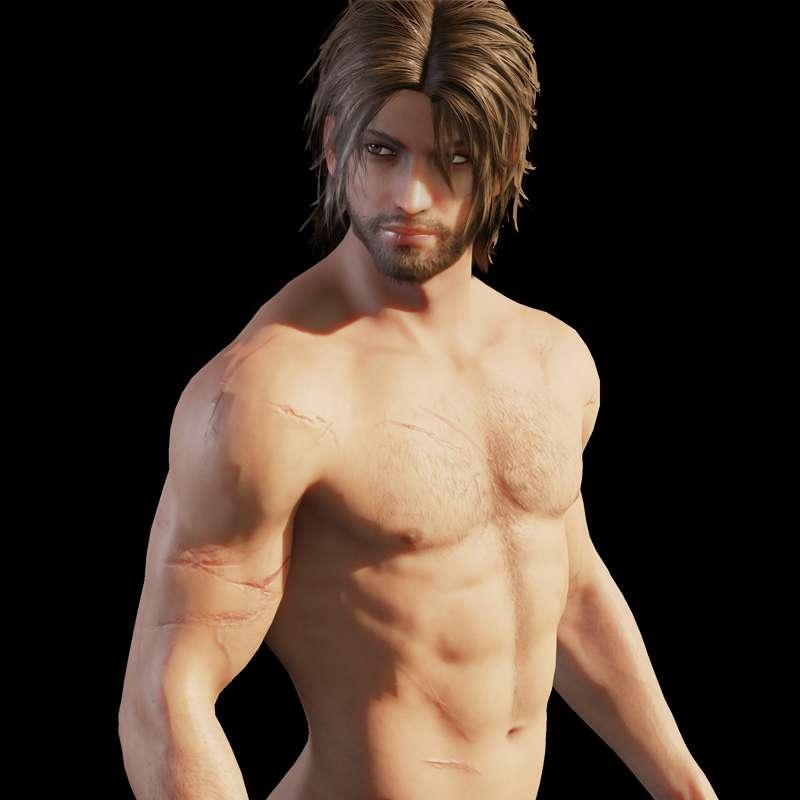 Early Release - Spartan Hoplite Nude Model (Rigged .blend) 