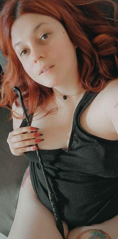 If you don't behave ill have to mark your skin with my whip ..