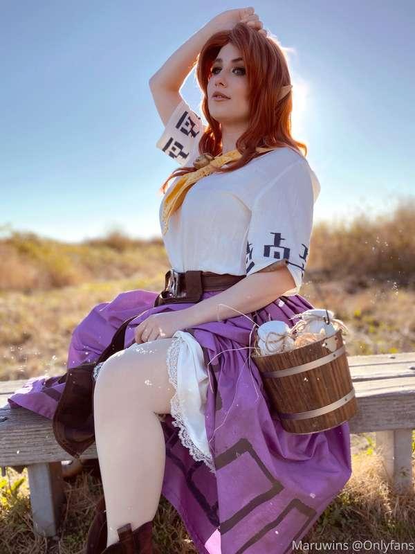 Malon!! Doing a lewd version of this cosplay this weekend!  ..