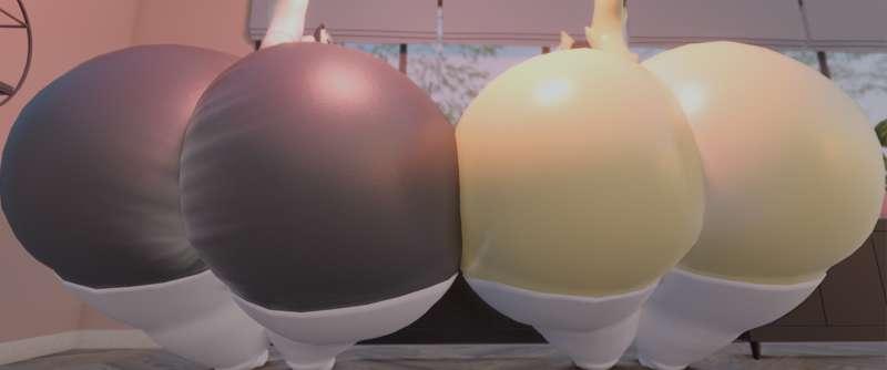 Random booty renders