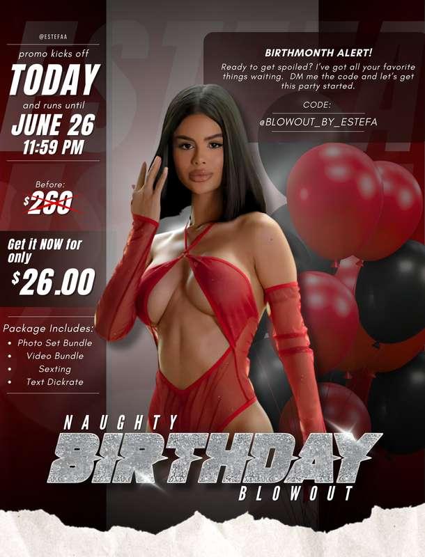 Here’s my birthday bash all fired up just for you 🔥😉 Don’t e..