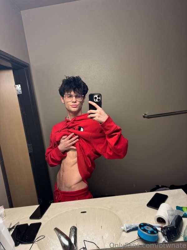 I know you go crazy with my abs 😉